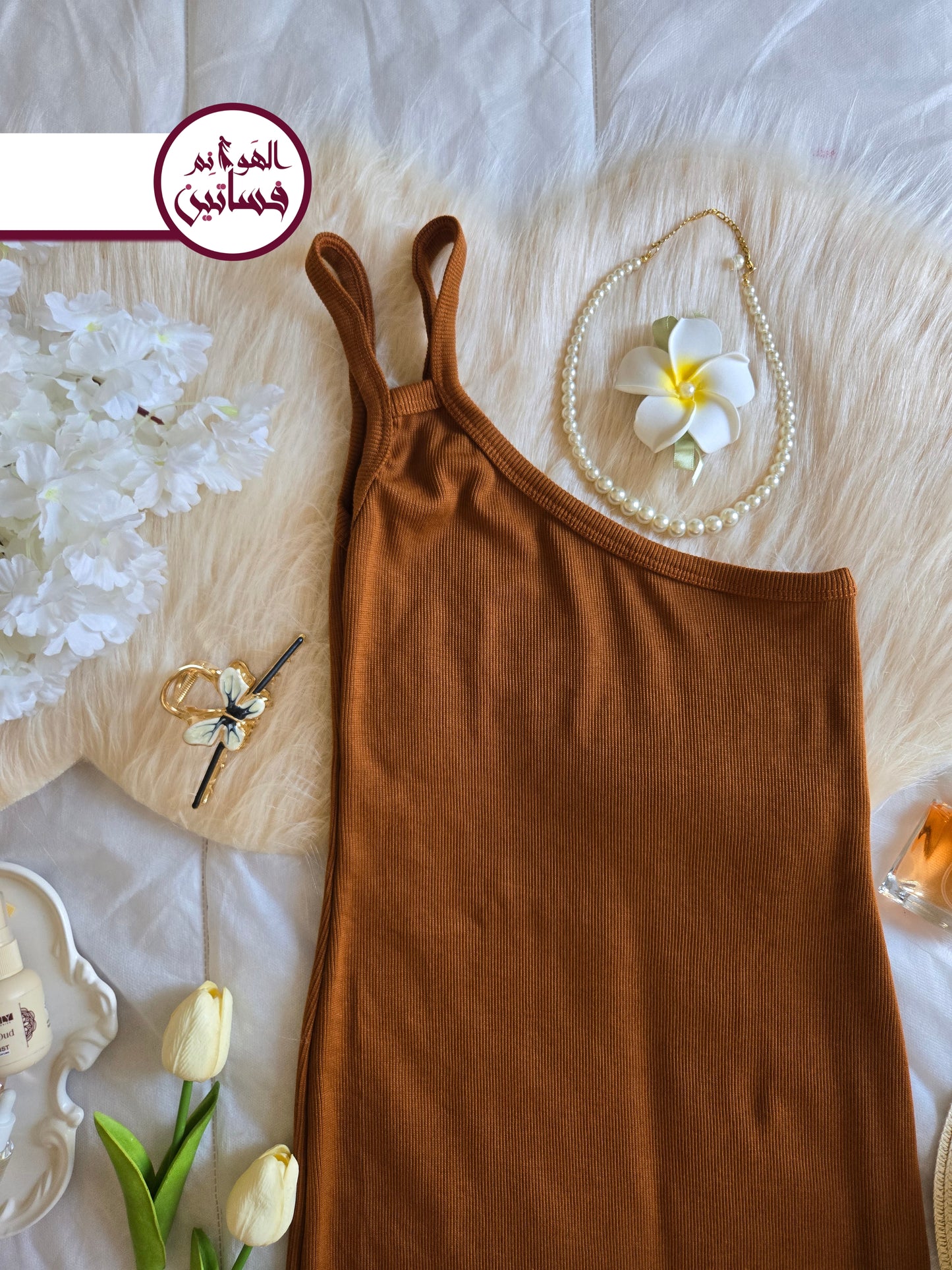 فستان كتف واحد