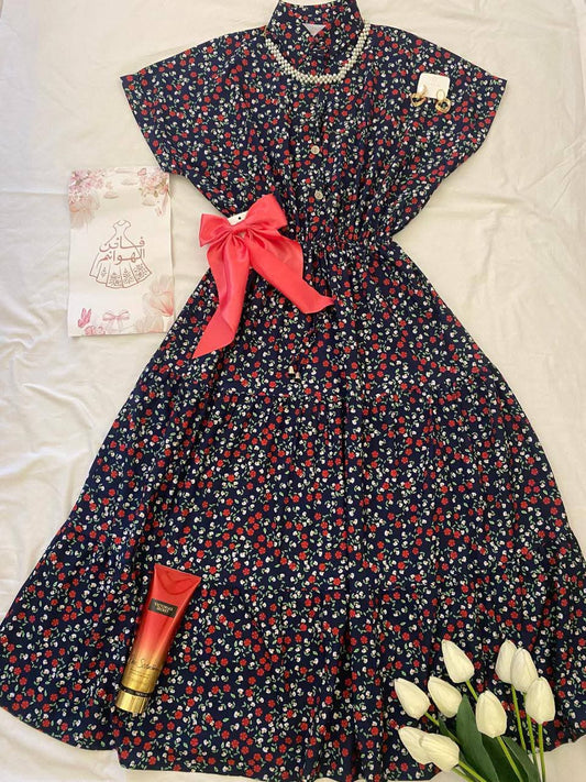 فستان فلوري زراير