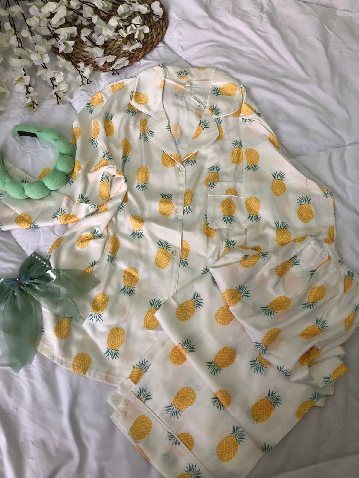 بيجامه ستان حرير