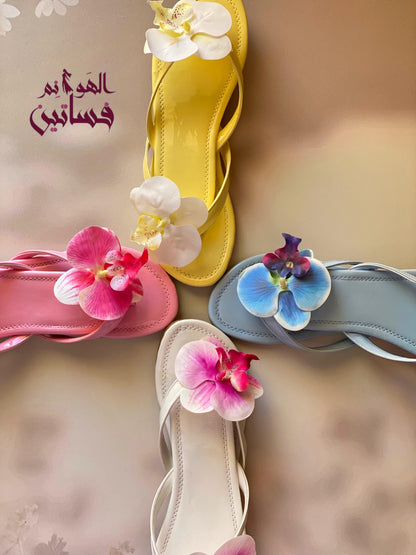 Floral Slippers