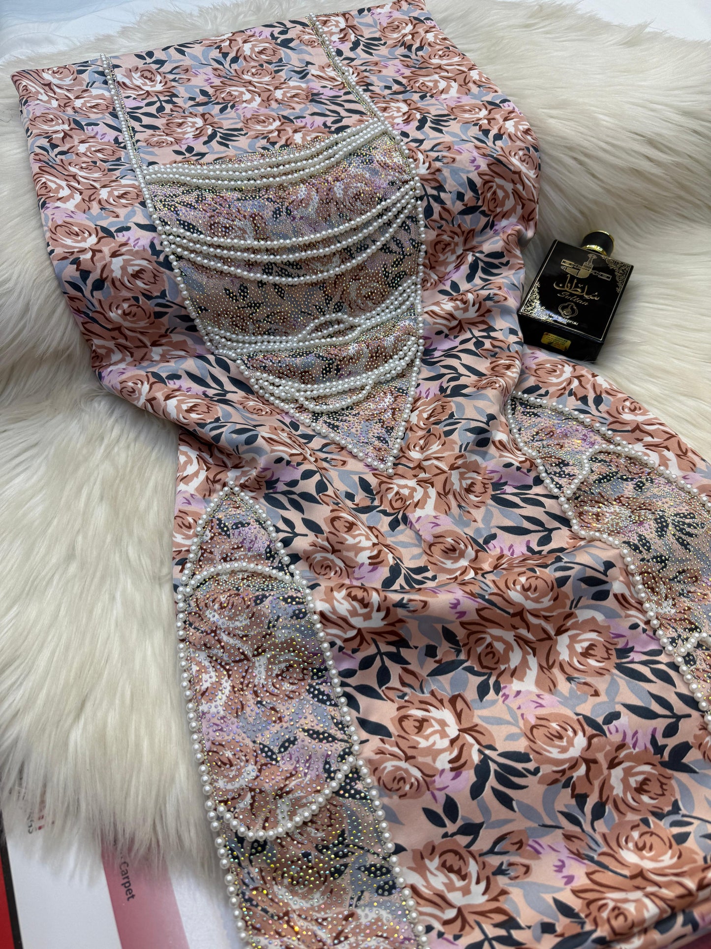 مخور حرير إيطالي سلاسل لولي بدون طرحه