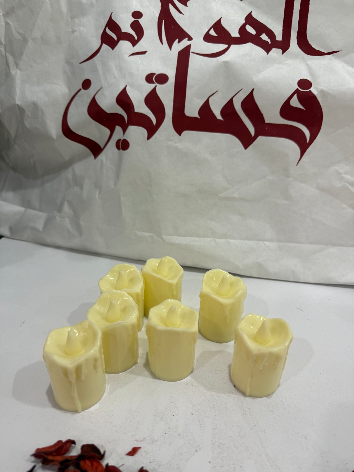 شمع الكتروني