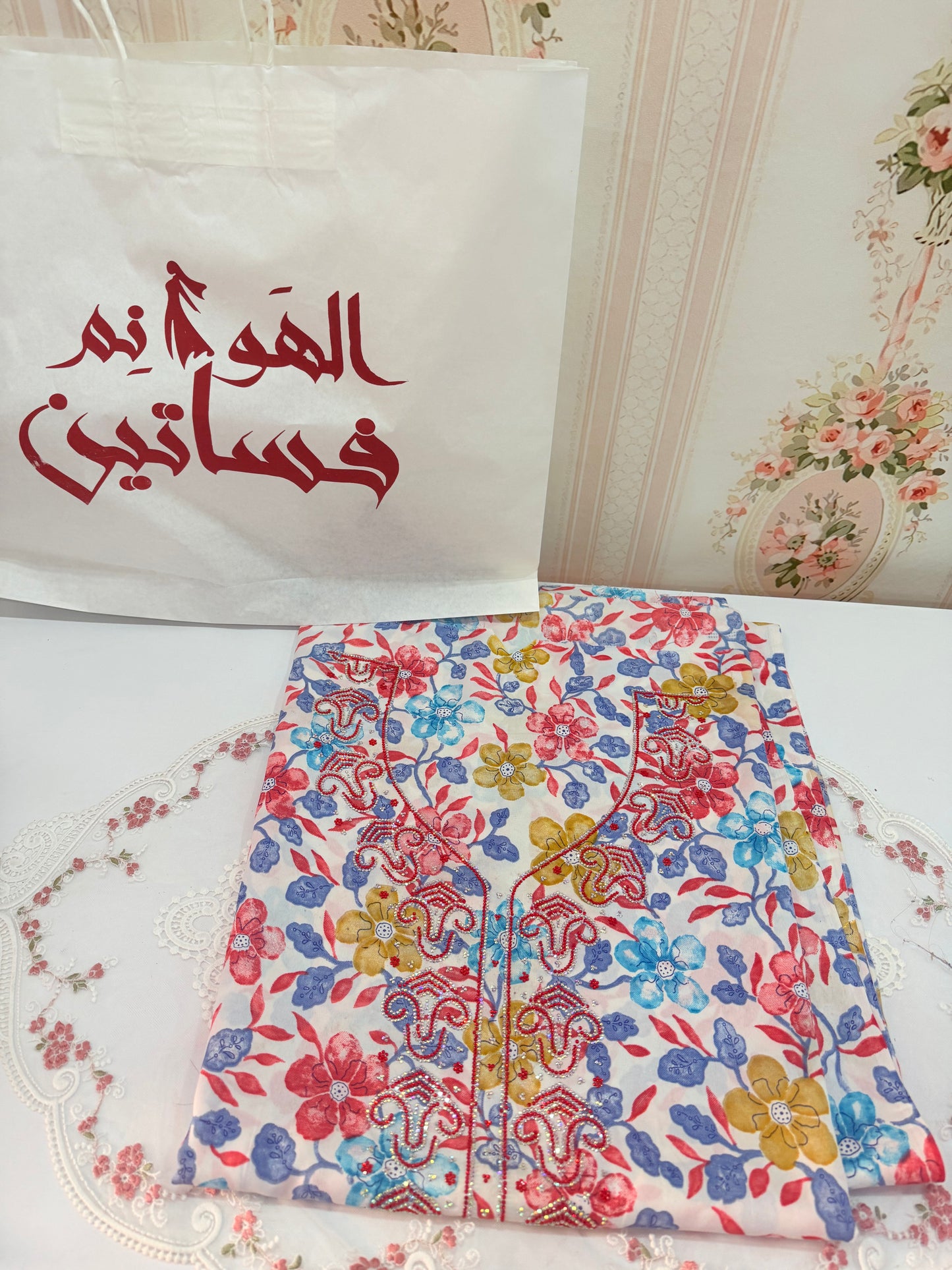 مخور حرير إيطالي بدون طرحه