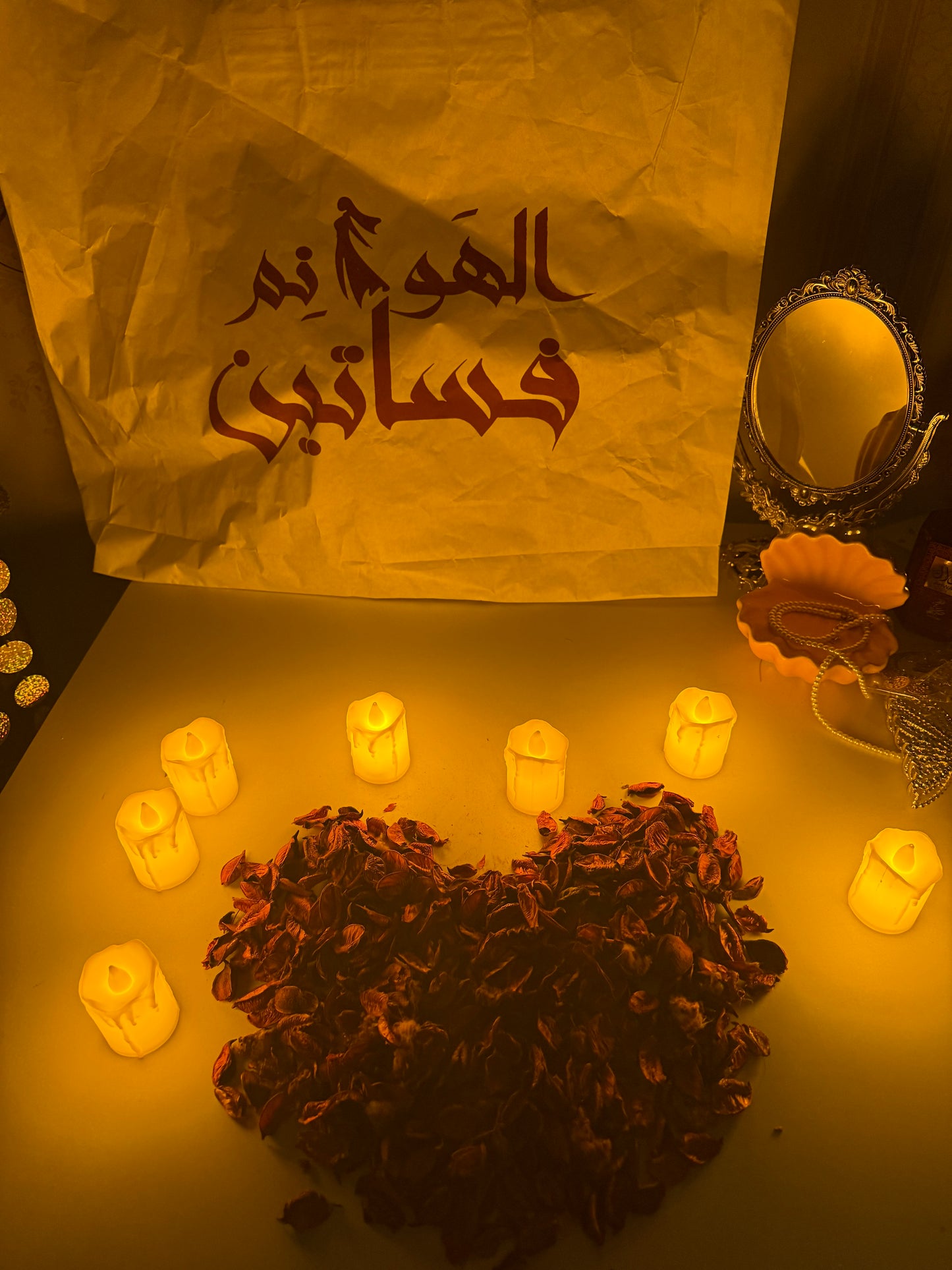 شمع الكتروني