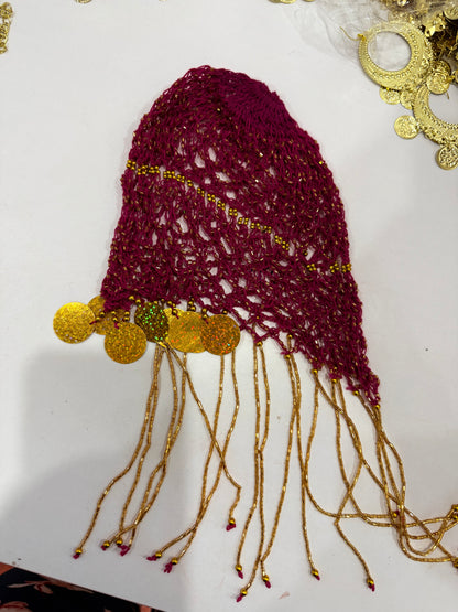 منديل للشعر مكملات بدله رقص