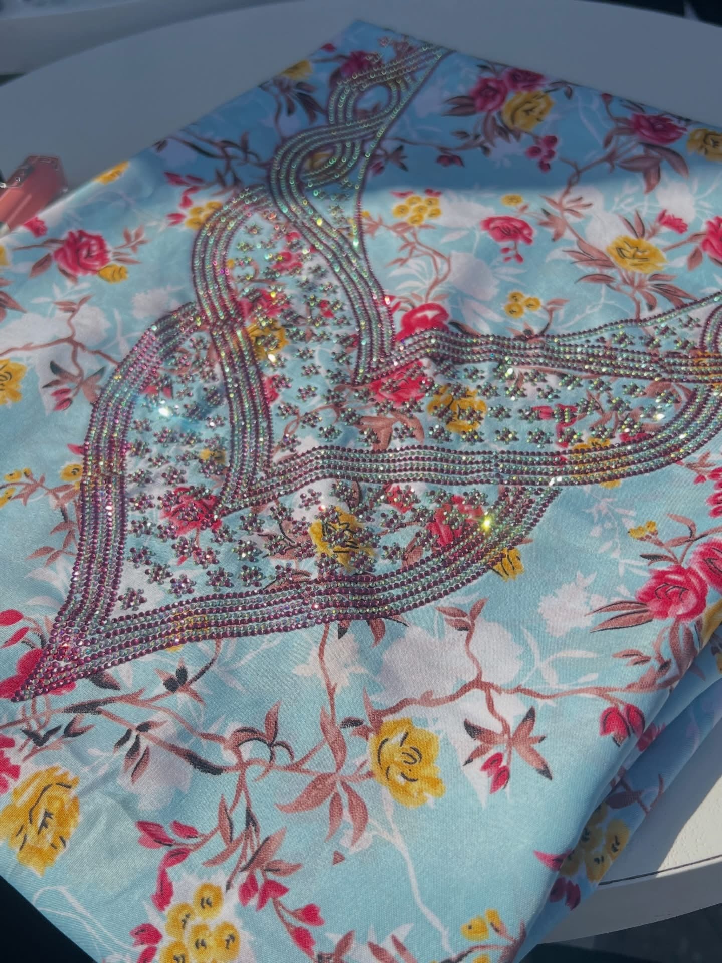 مخور حرير إيطالي بدون طرحه