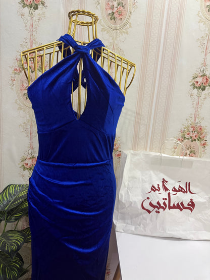 فستان قطيفه كروازيه