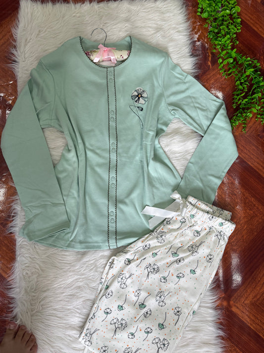 بيجامة انترلوك مبطنه فرو 🥳