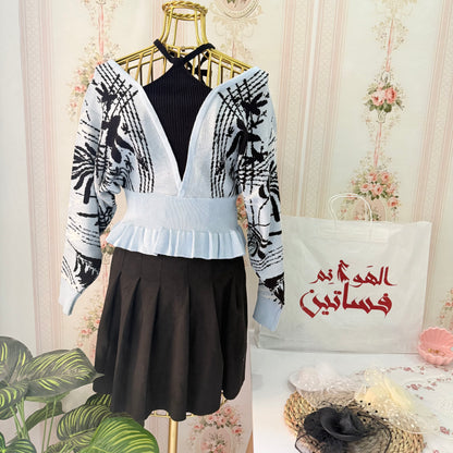 توب قطعتين ف واحد