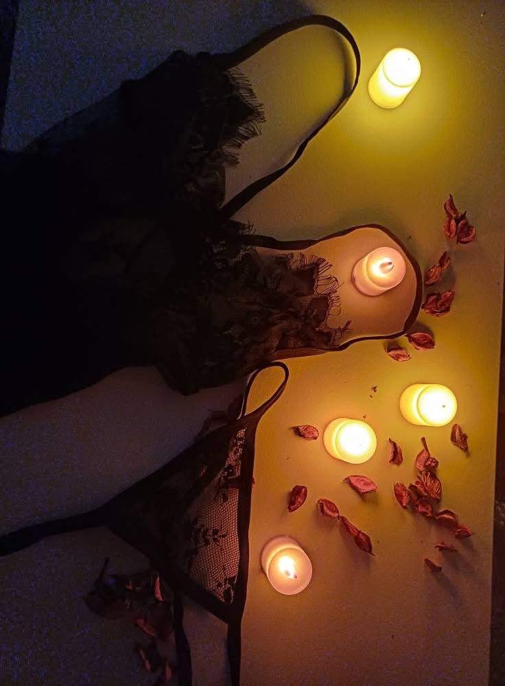 شمع الكتروني