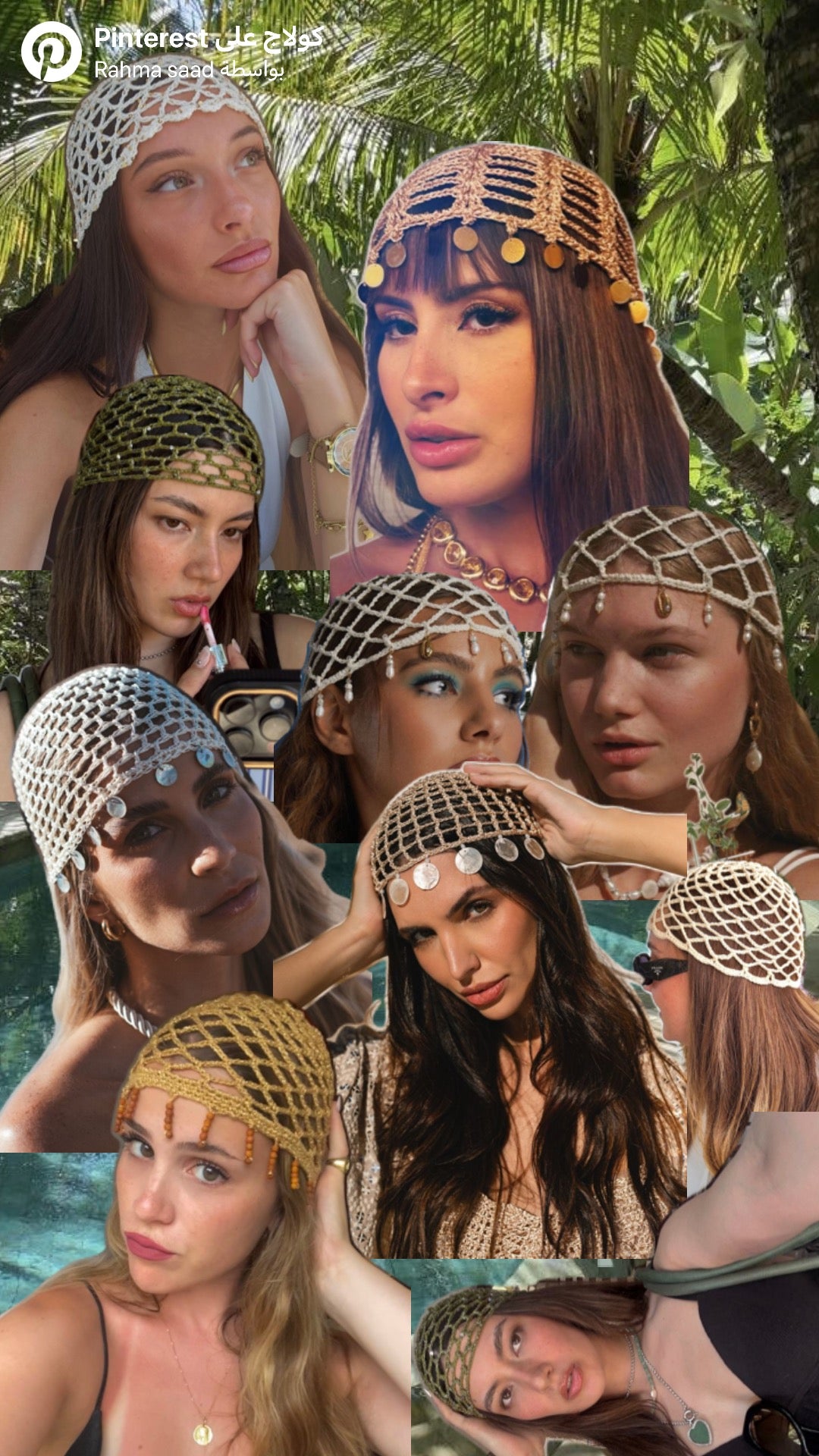 منديل للشعر مكملات بدله رقص