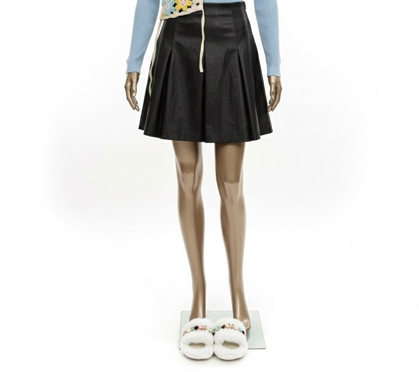 اسكيرت جلد كالوش