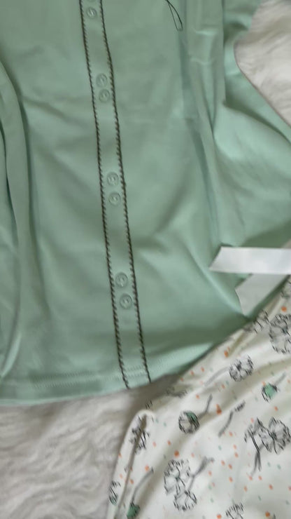 بيجامة انترلوك مبطنه فرو 🥳