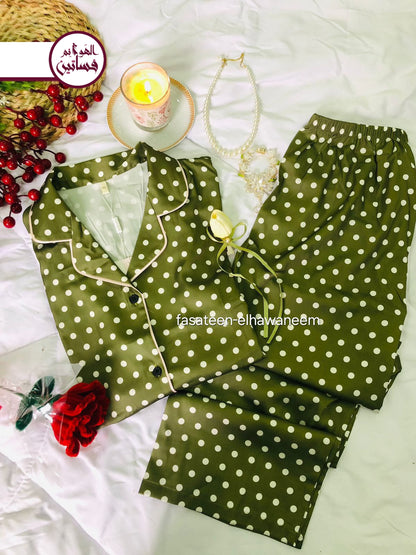 بيجامه ستان حرير