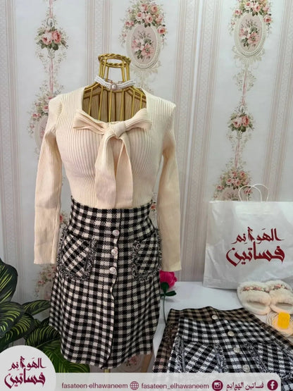 اسكيرت شراشيب قصيرة