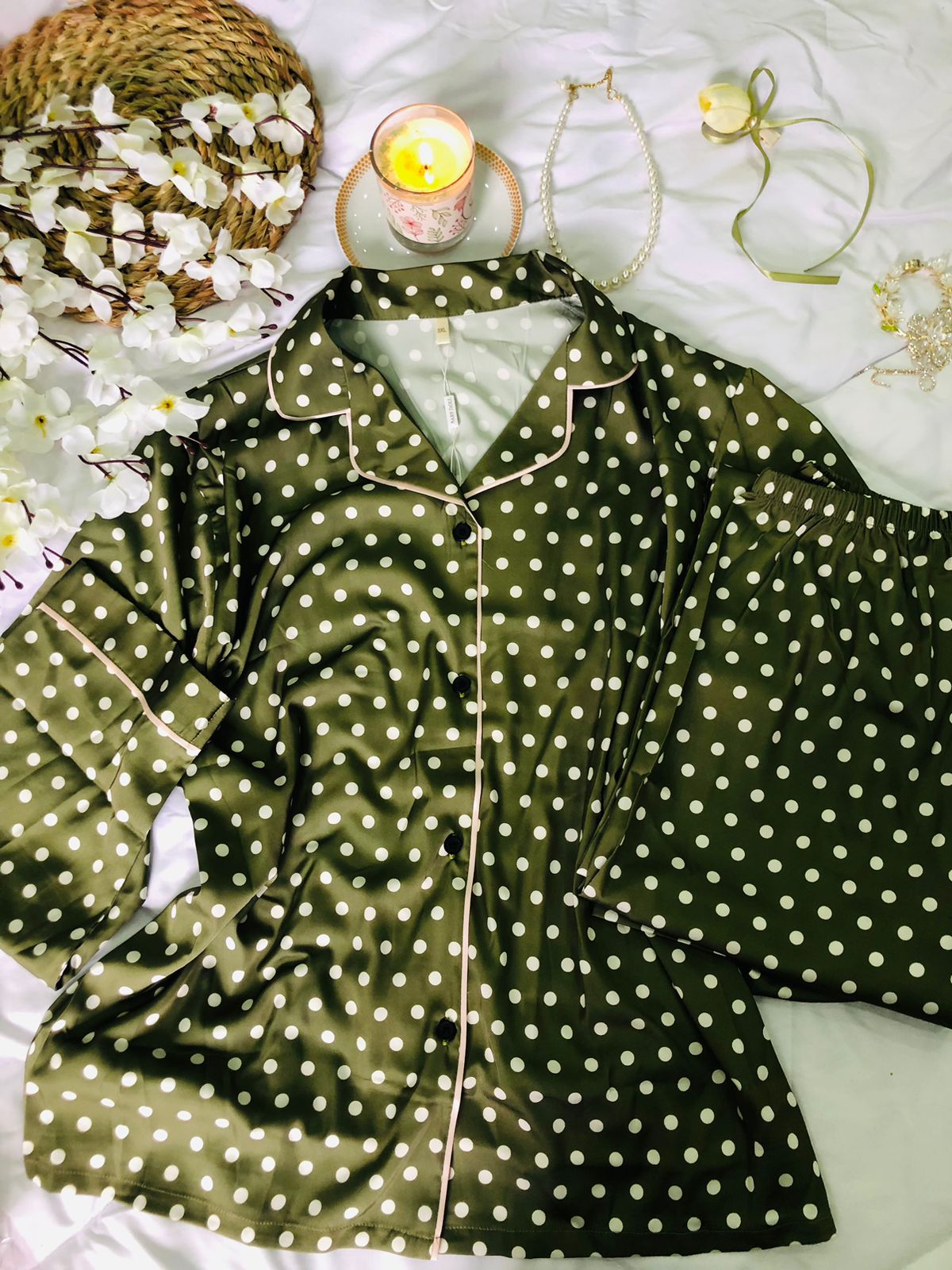 بيجامه ستان حرير