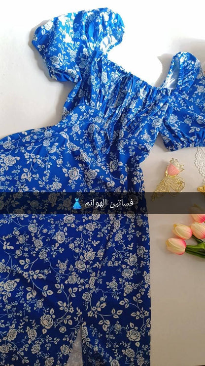 فستان فلوري