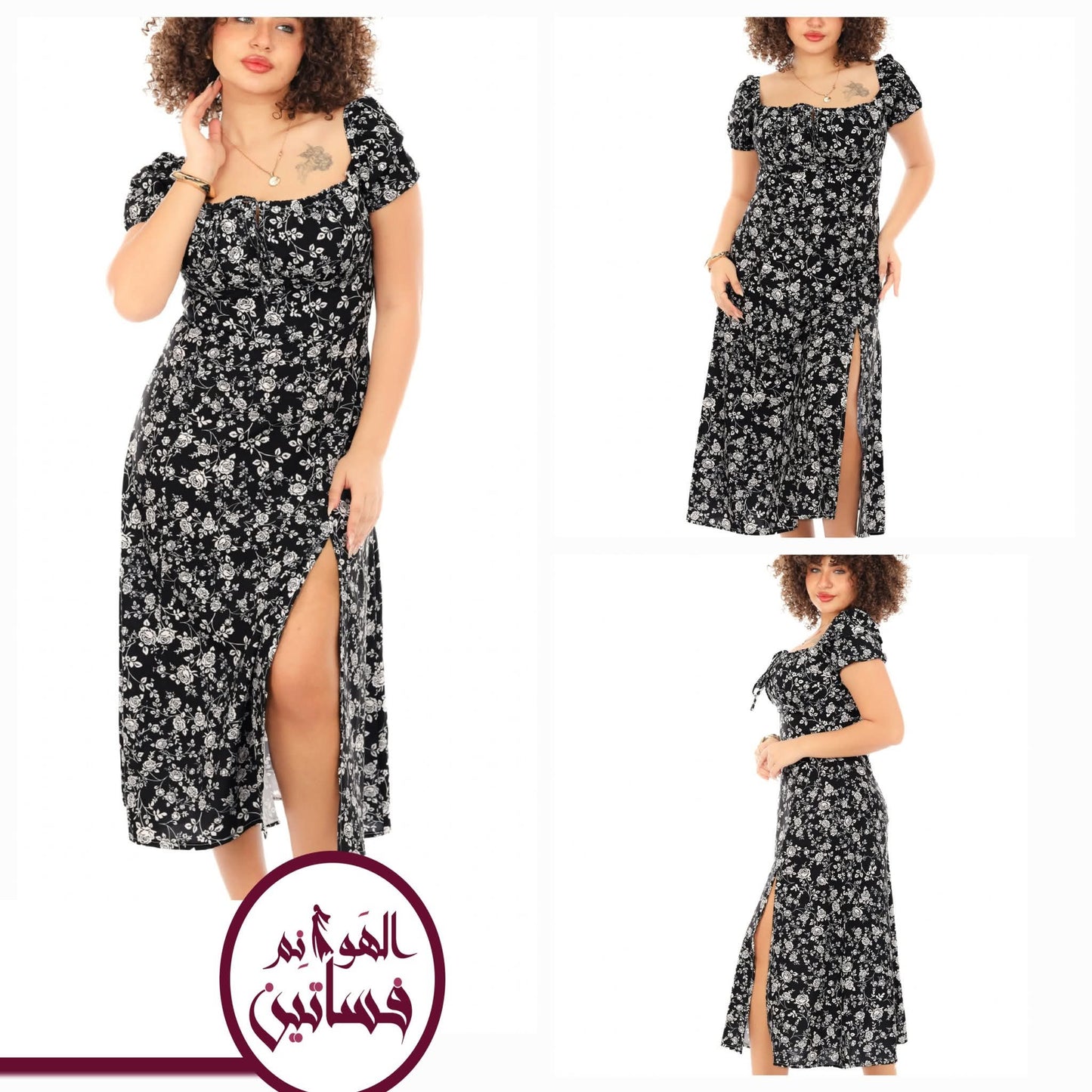 فستان فلوري