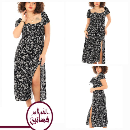 فستان فلوري