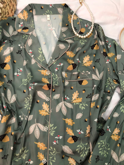 بيجامه ستان حرير