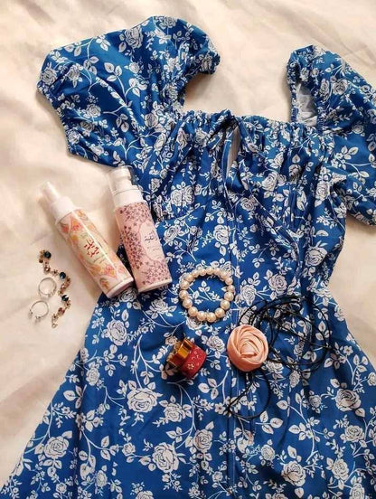 فستان فلوري