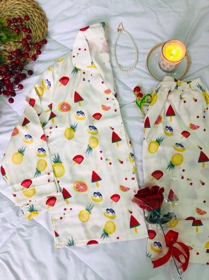 بيجامه ستان حرير