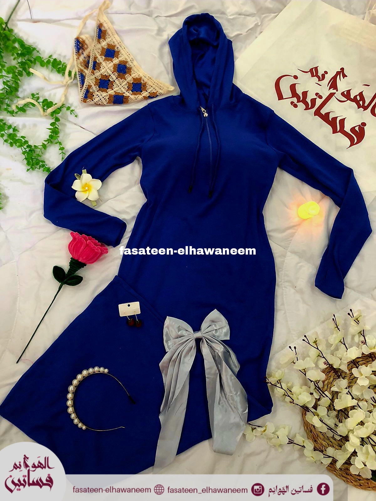 فستان صك سادة