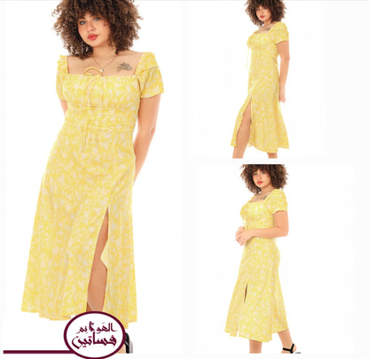 فستان فلوري