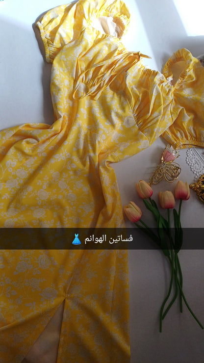 فستان فلوري