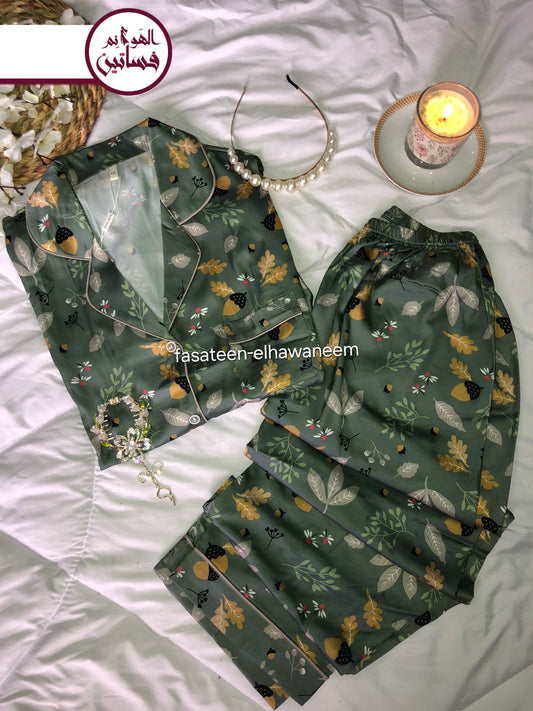 بيجامه ستان حرير