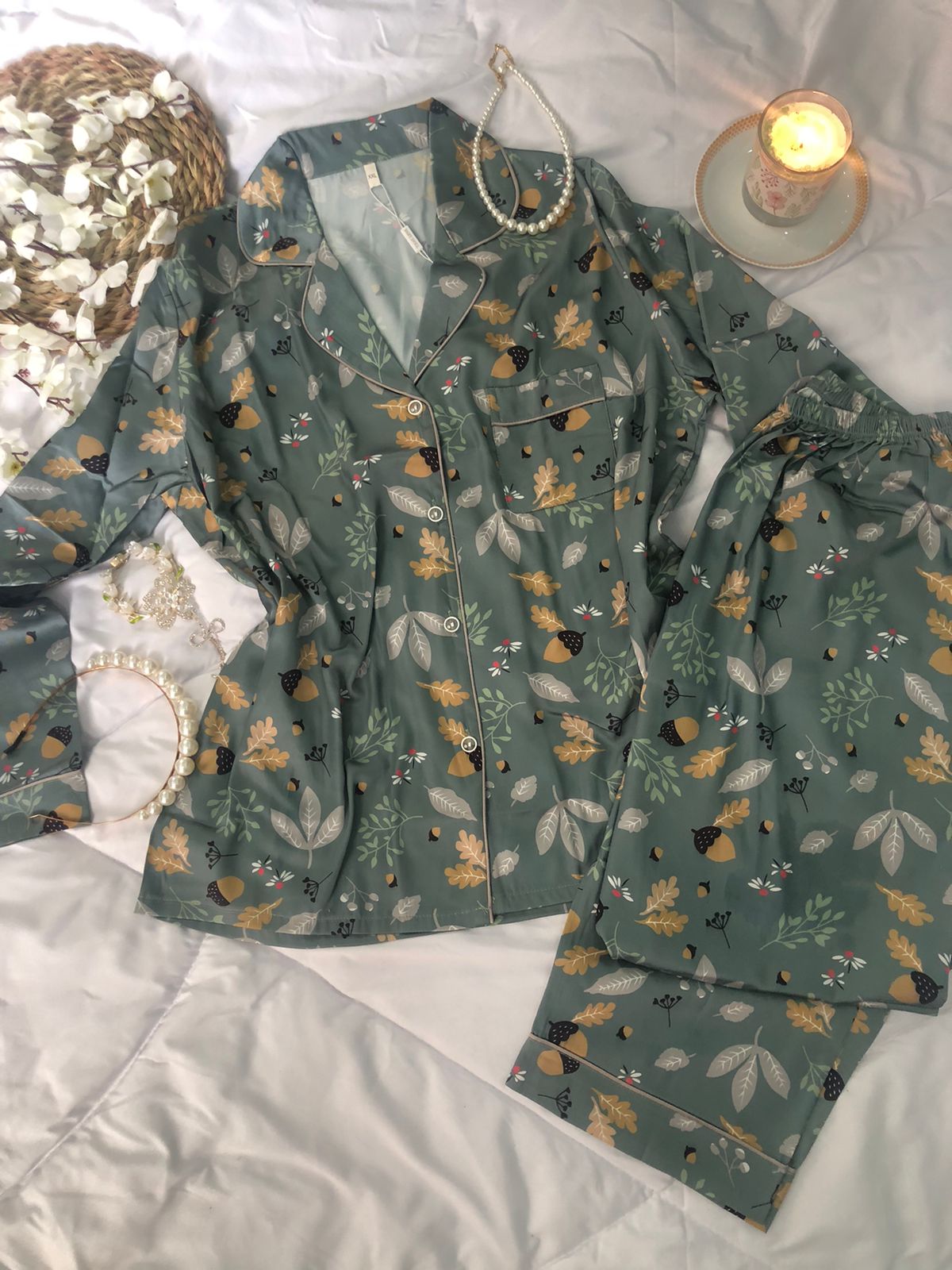 بيجامه ستان حرير