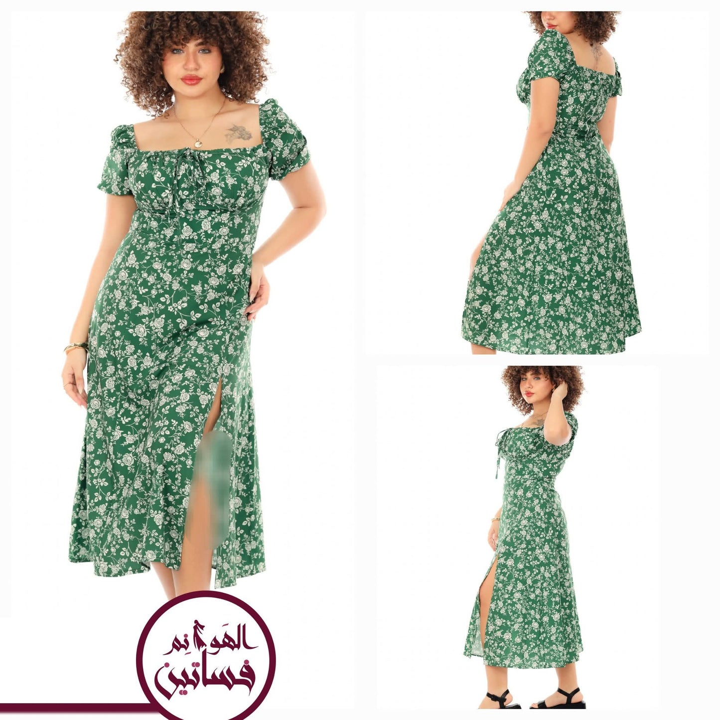 فستان فلوري