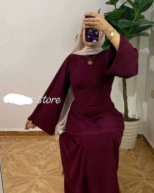 فستان ريب مضلع