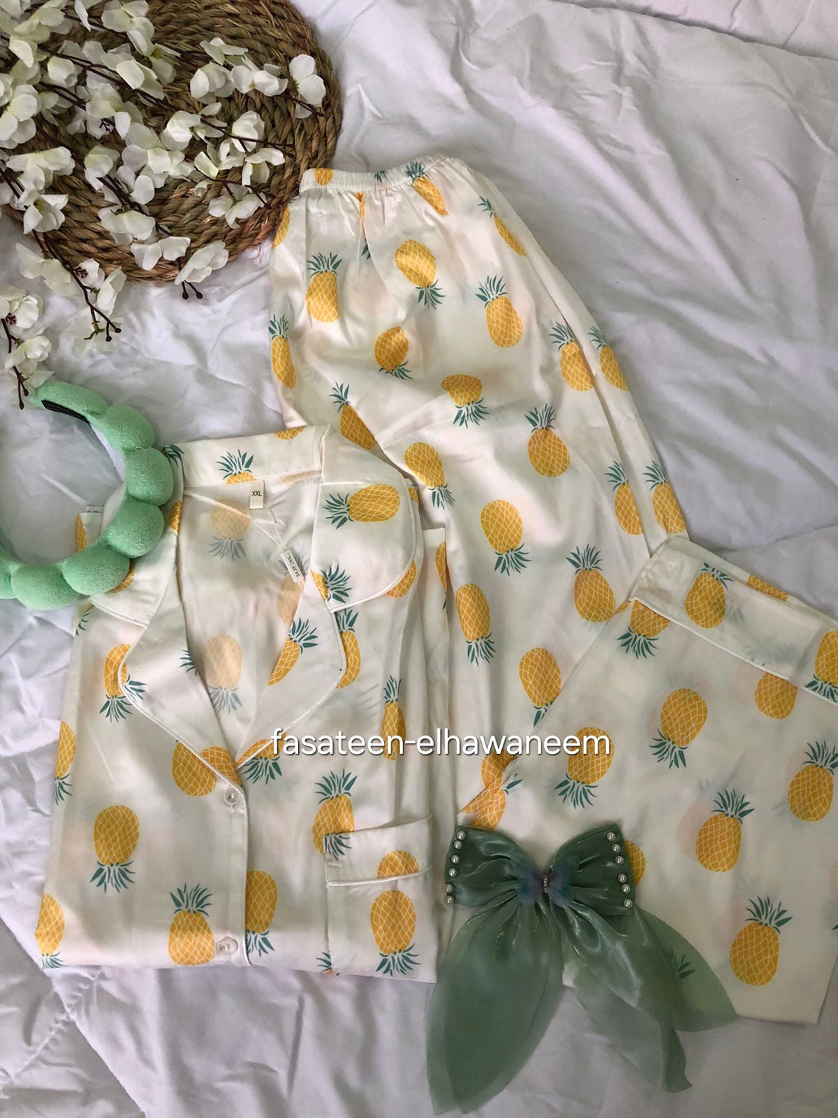 بيجامه ستان حرير