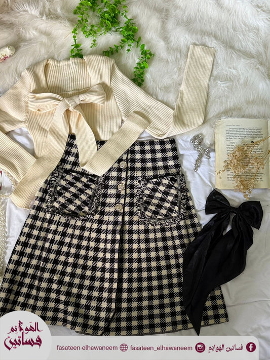 اسكيرت شراشيب قصيرة