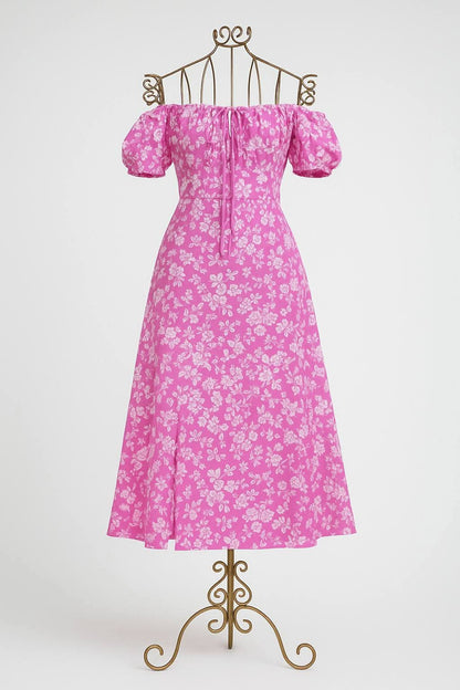 فستان فلوري