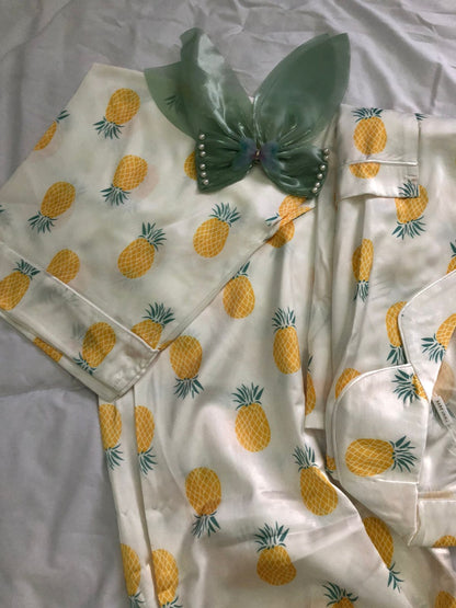 بيجامه ستان حرير