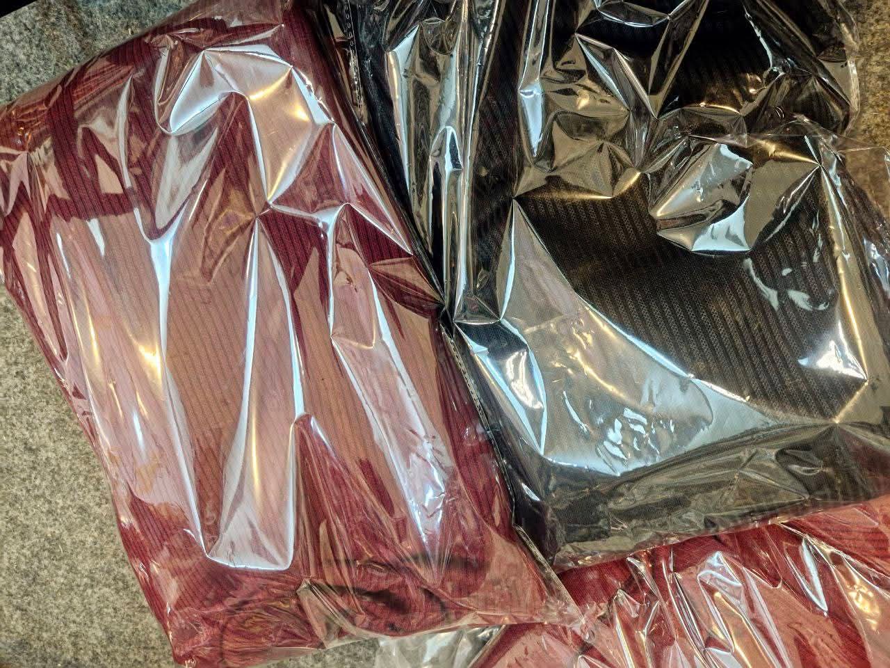 فستان ريب مضلع