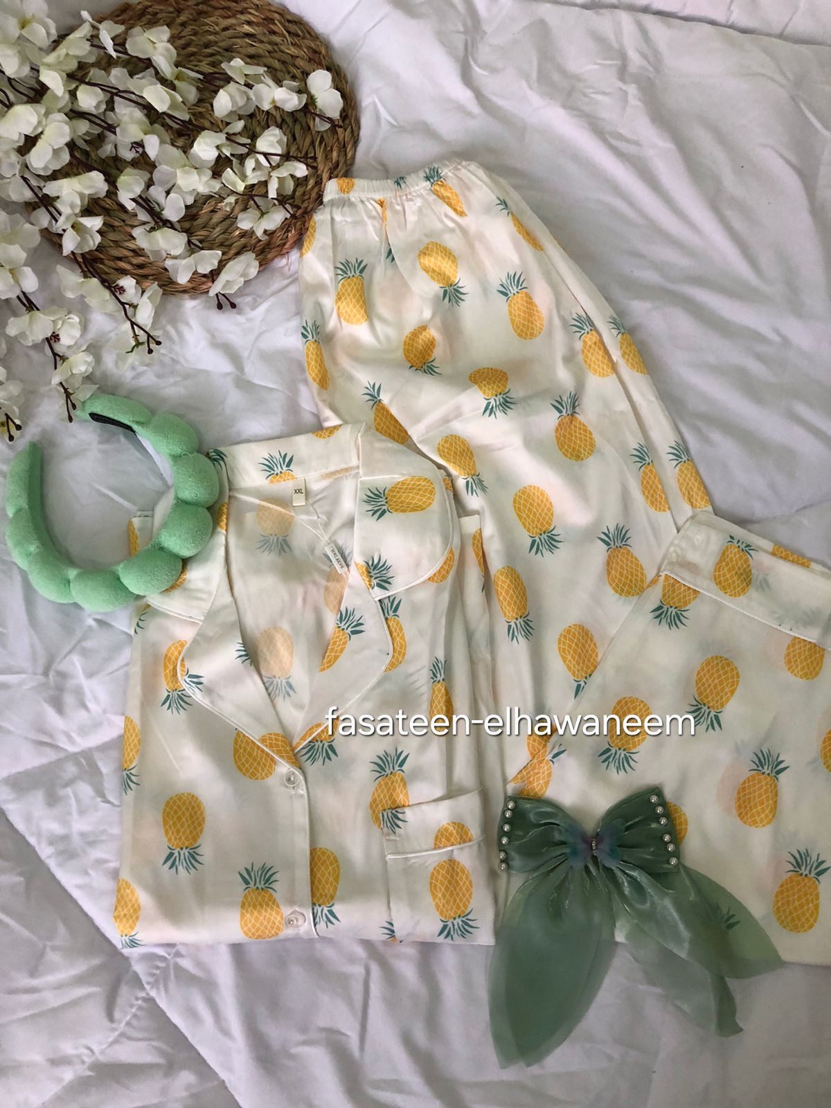 بيجامه ستان حرير