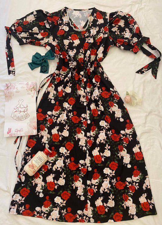 فستان فلوري