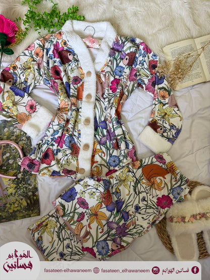 بيجامة فرو بطانيه 🥳