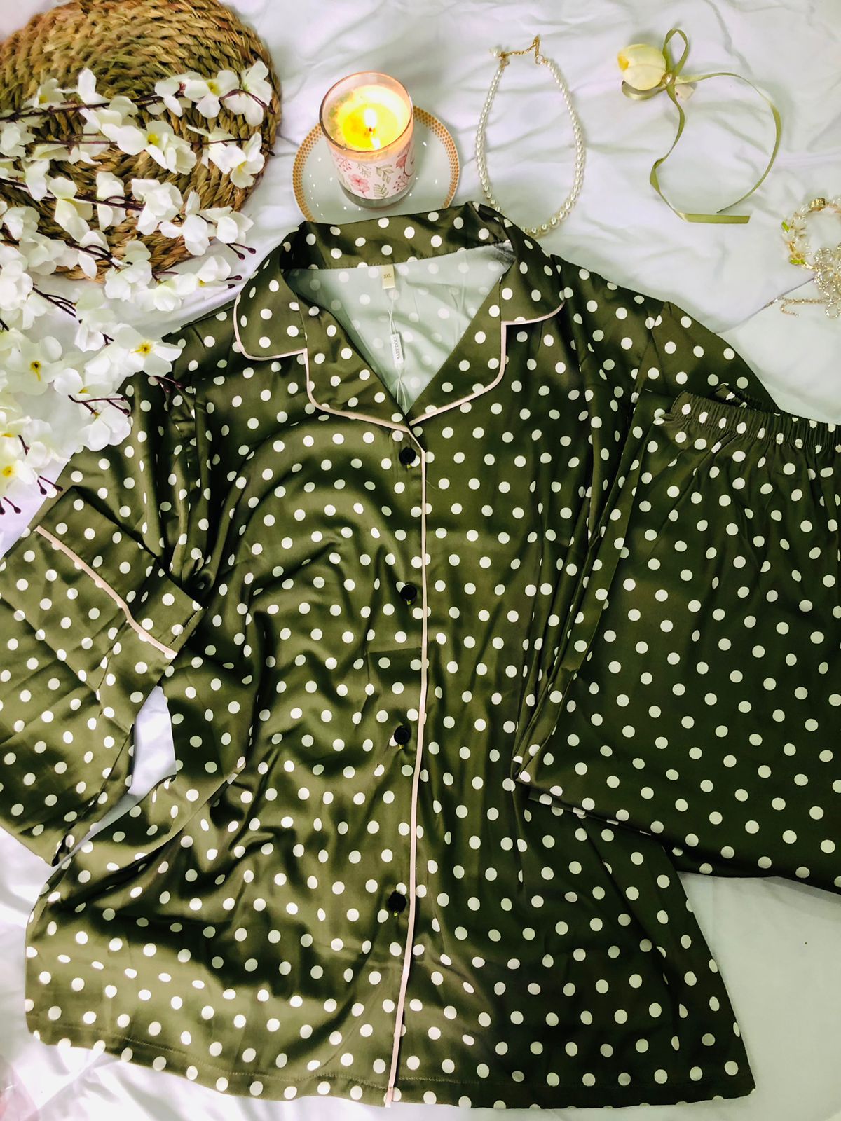 بيجامه ستان حرير