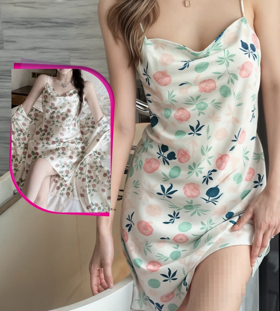 روب وكاش ستان حرير