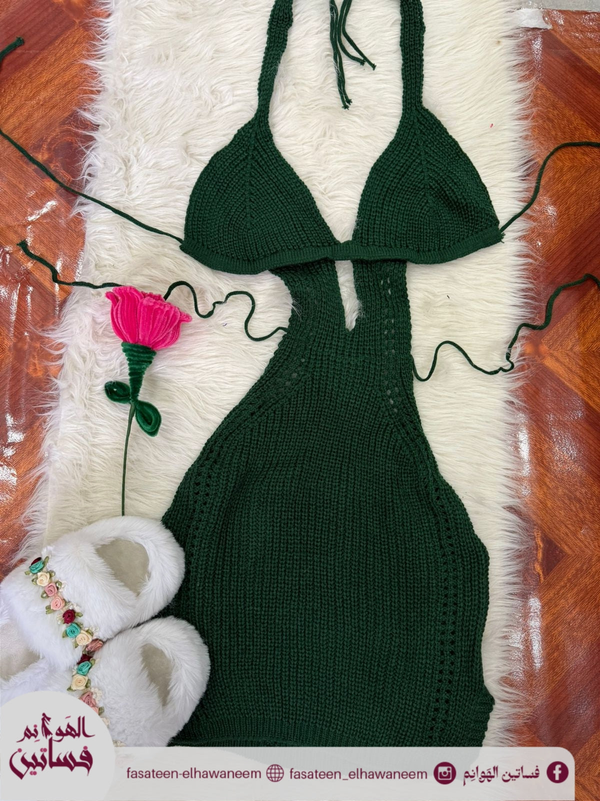 فستان سهرة تريكو