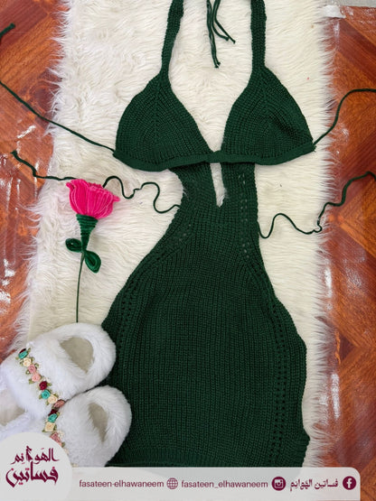 فستان سهرة تريكو