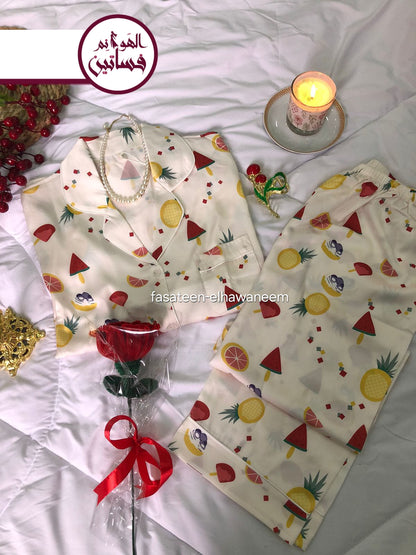 بيجامه ستان حرير