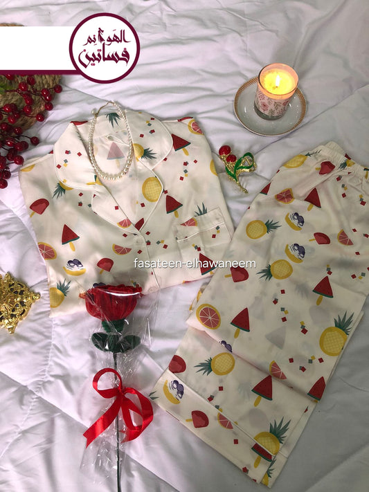 بيجامه ستان حرير