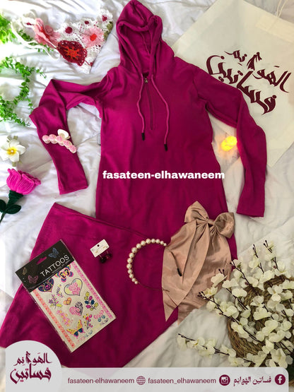 فستان صك سادة