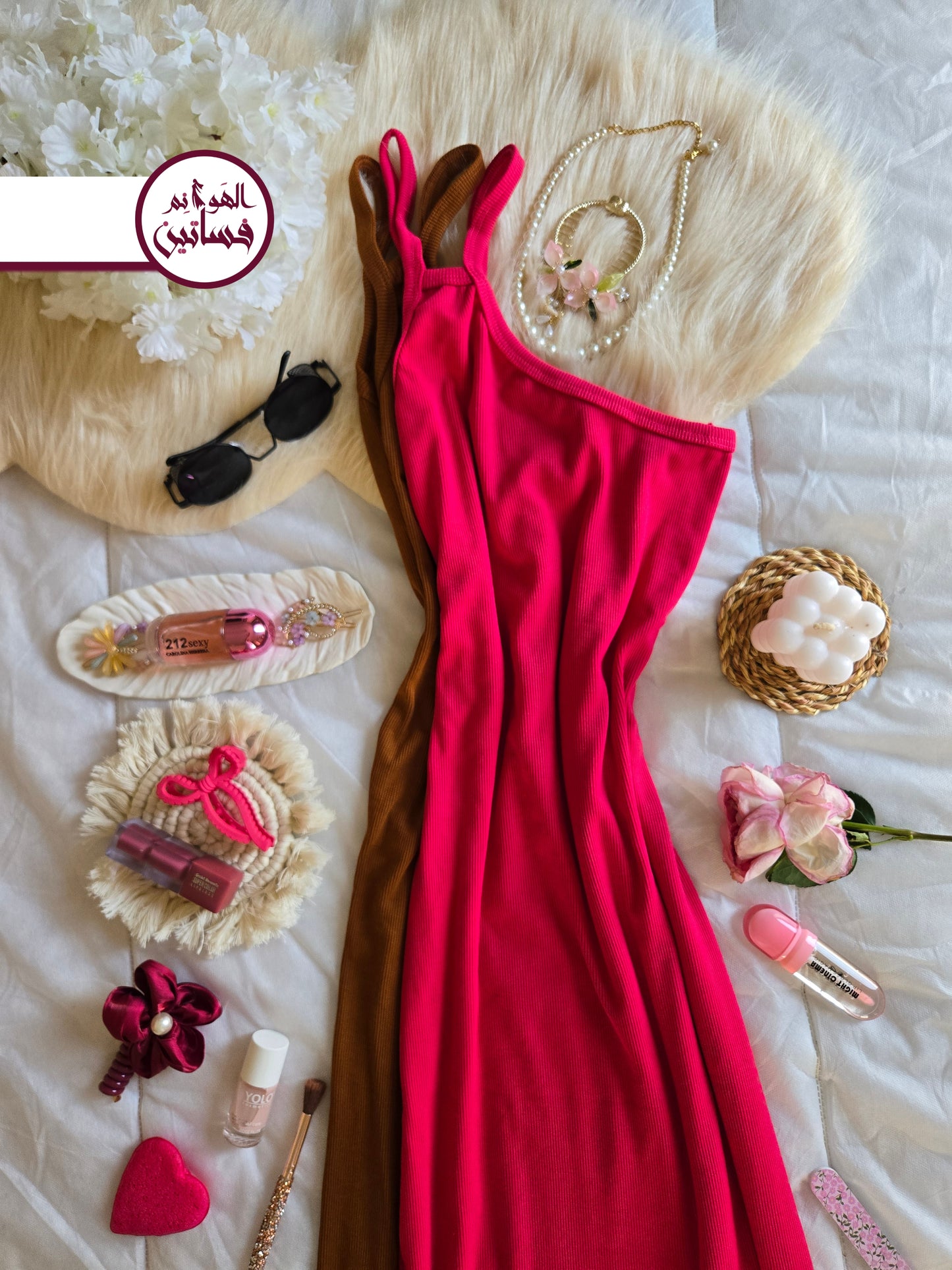 فستان كتف واحد