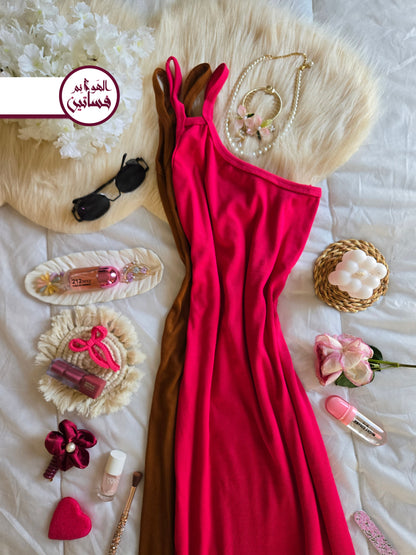 فستان كتف واحد